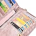 Realer Women's Wallet Clutch Double Zipper Card Holder Case Gift Purse