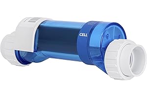 Ecoraiser T Cell 15 Replacement Cell, Model 120 Salt Cell Compatible with Hayward Cell, for Pools up to 40,000 Gallons