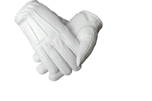 Ergonomic Cut Leather Police Driving Gloves