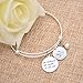 ORIYA Stainless Steel She Believed She Could So She Did bracelet Gift For Women girl, Inspirational bracelet (Grey-Bracelet)