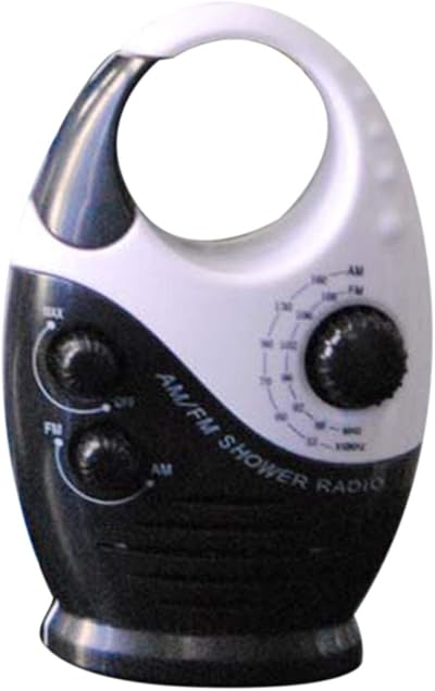 Maifa Waterproof Shower Radio AM/FM Speaker Portable Bathroom Speaker with