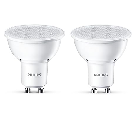 Philips LED Lampe ersetzt 50 W, EEK A+, GU10, warmweiß (2700 Kelvin) 350 Lumen, Doppelpack, 8718696516959