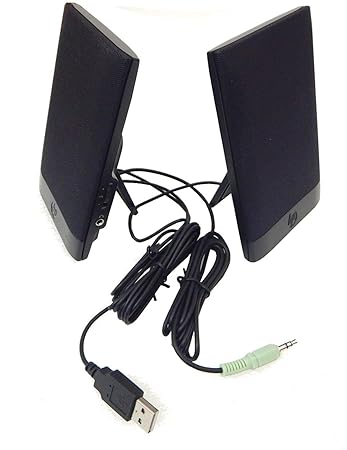 hp thin usb powered speakers
