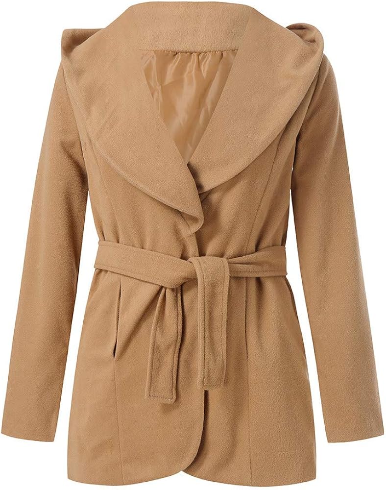 Wool \u0026 Pea Coats Forthery Womens Trench 