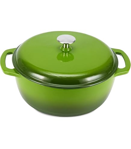 Amazon.com: Taste of Home® 7-quart Enameled Cast Iron Dutch Oven
