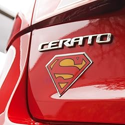 Fan Emblems Superman Domed Chrome Car Decal