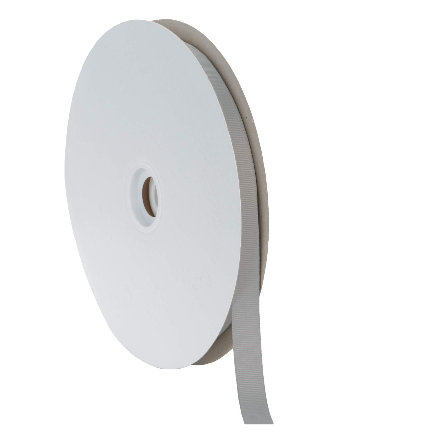 BERWICK Offray Grosgrain Craft Ribbon, 5/8-Inch Wide by 100-Yard Spool, Grey