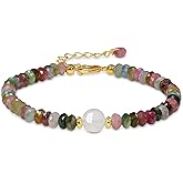 COAI Women's Beaded Bracelet Healing Crystal Bracelet for Women