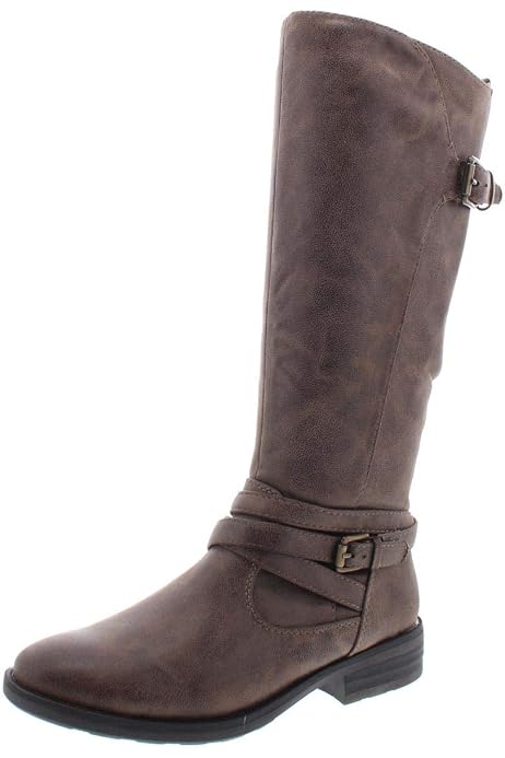 Amazon.com | Baretraps Alysha Knee High Boots Mushroom | Knee-High