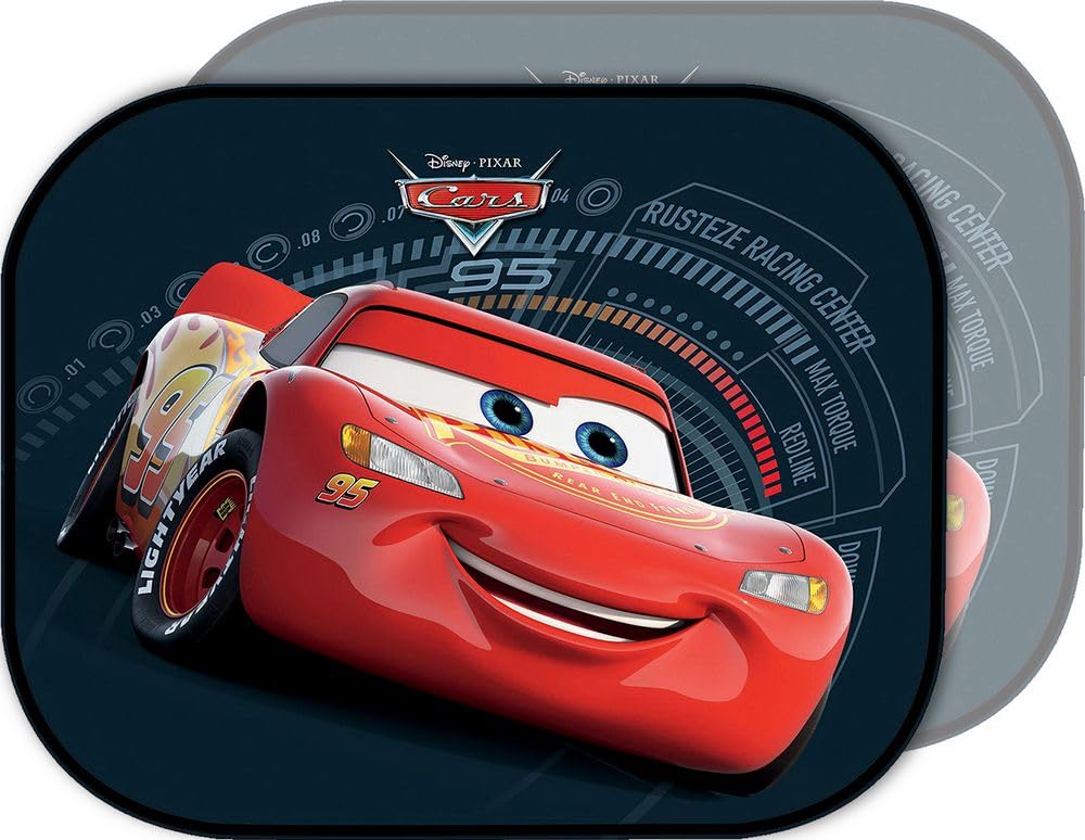 Disney Pair of Car Sun Shade Car Lightning Mc Queen Child