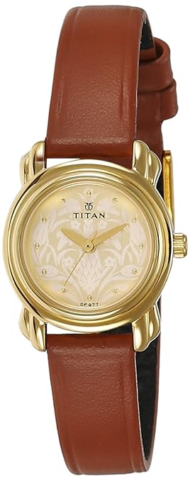 Analog Gold Dial Womens Watch -2534YL04