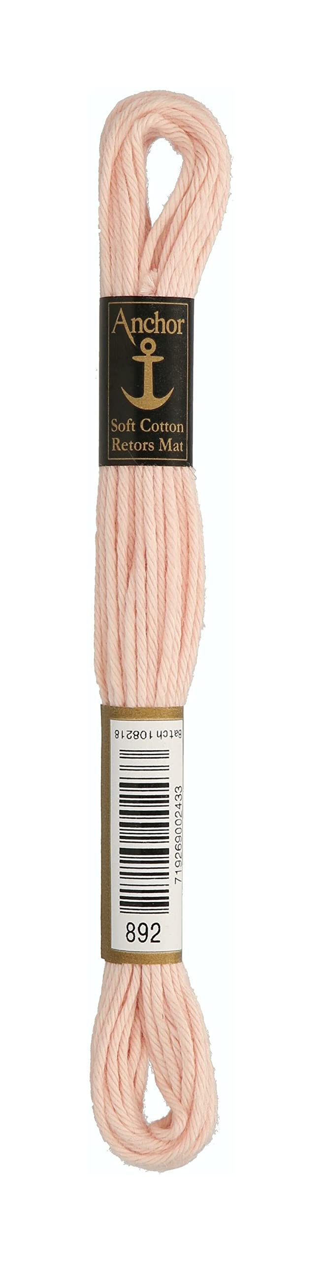 ANCHOR Embroidery Threads Matt Embroidery Thread, Run Length: 10M blassrosa