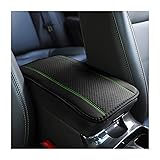 8sanlione Car Armrest Storage Box Mat, Fiber