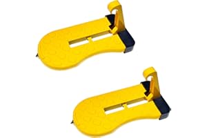 LIGHUFEIC 2 Pack Universal Car Door Step for Easy Access to Rooftop - Fits Most Cars, SUV, and Trucks,Foldable Car Door Step Stand Pedal