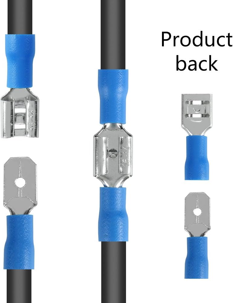 280Pcs SAMOFU Electrical Wire Connectors Kit | Suitable for Marine, Home, Speakers, Various Crimp Terminal Shovel Shapes Butt Connector Kit: Car Electronics