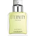 Calvin Klein Eternity Eau de Toilette – Fougère Men's Cologne – With Notes of Mandarin, Sage, Cedarwood & Amber – Luxury Perfumes for Men – Long Lasting Fragrance