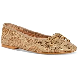 Steve Madden Blossoms Gold Snake Slip On Pointed