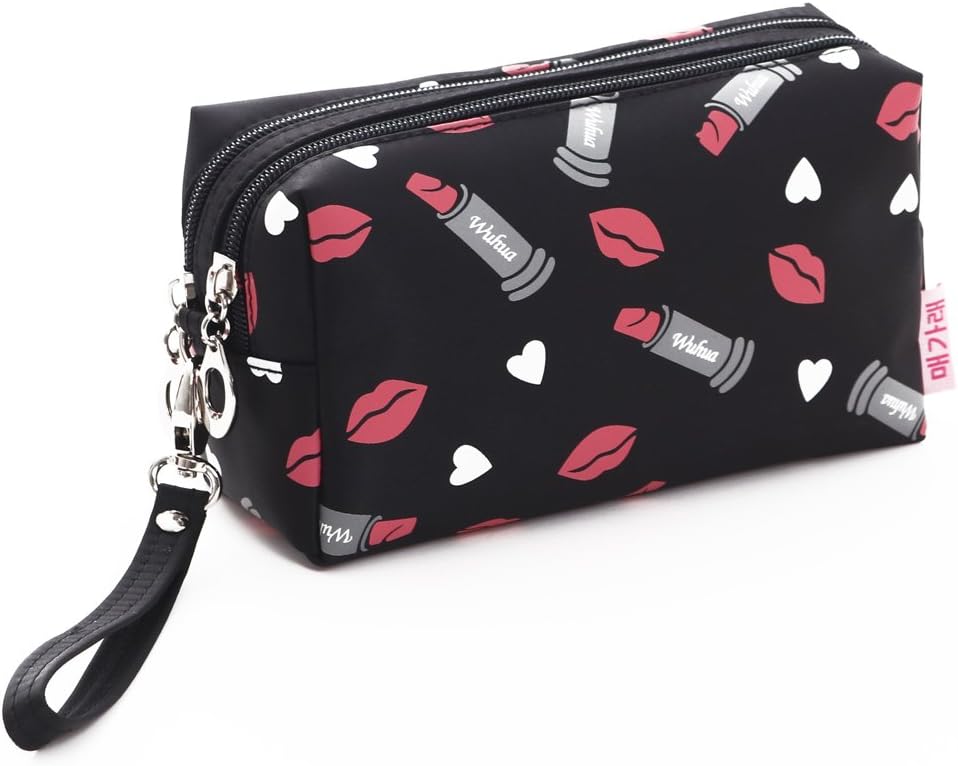 Waterproof Cosmetic Bags Portable Travel Makeup Organizer Clutch Bag