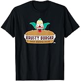 The Simpsons Krusty The Clown Burger T-Shirt
