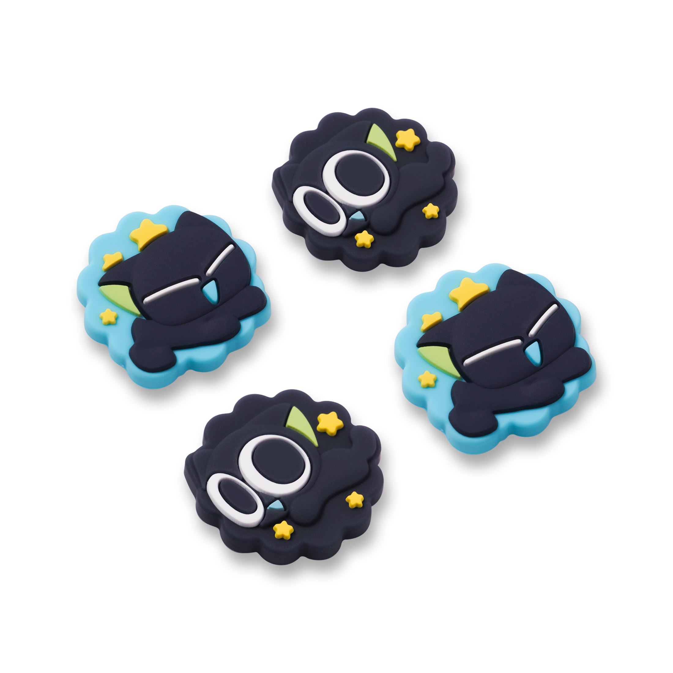 GeekShare Thumb Grip Caps Compatible with Switch 2, Silicone Thumb Grip Caps for Switch 2 2025, 4pcs - The HEI Series Cloud Star Dream