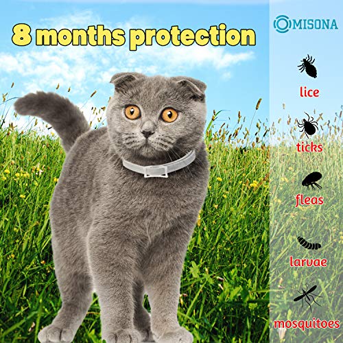 Cat Flea Tick Prevention for Cats | Cat Collar | Cat Flea Collars | Flea Tick Prevention | Cat Flea Treatment | Flea Protection | Pet Flea Collars | Fleas Ticks for Flea Control Cats - Thumbnail 4