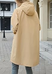Zando Travel Rain Coats for Women Packable - Rain