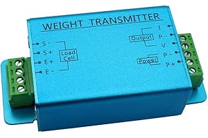 ATO.COM ATO Load Cell Weight Transmitter, Weighing Sensor Transducer, Load Cell Amplifier Used for Tension and Compression Load Cell, Voltage Current Signal Output Converter, Output Signal 0±5V