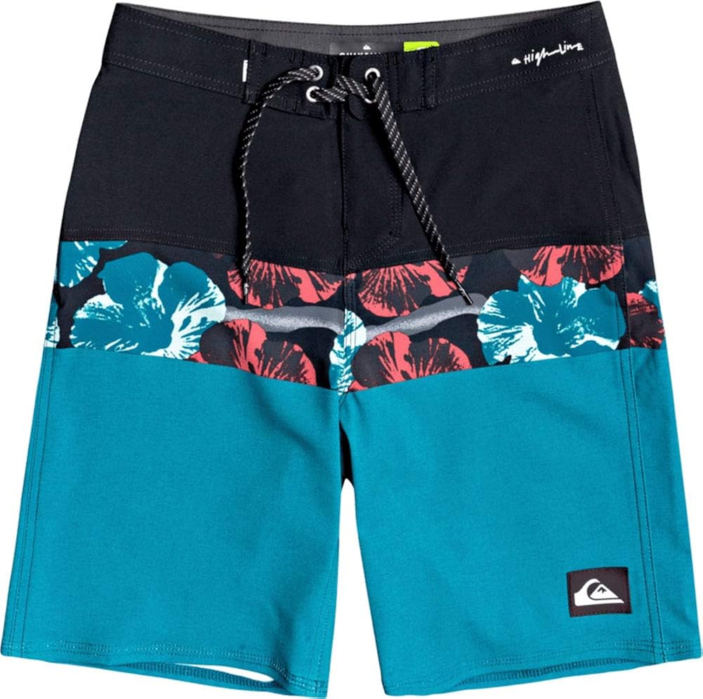 Quiksilver Boys' Highline Paradiso Youth 18 Boardshort Swim Trunk Board