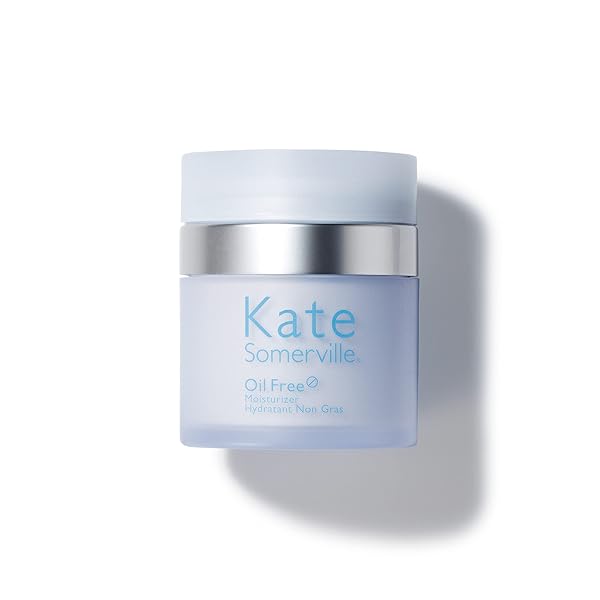 KATE SOMERVILLE OIL FREE MOISTURIZER – CLINICALLY FORMULATED FOR OILY SKIN – LIGHTWEIGHT, HYDRATING DAILY OIL CONTROL FACE CREAM, 1.7 FL OZ