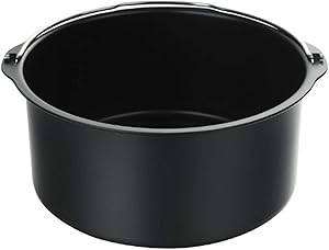 Baking Pan for Pressure Cookers, Air Fryers and Ovens Carbon Steel Air Fryers Bakeware, Kitchen Appliances Air fryer, Baking Pan Compatible with Dash, GoWise, Cosori Air Fryers