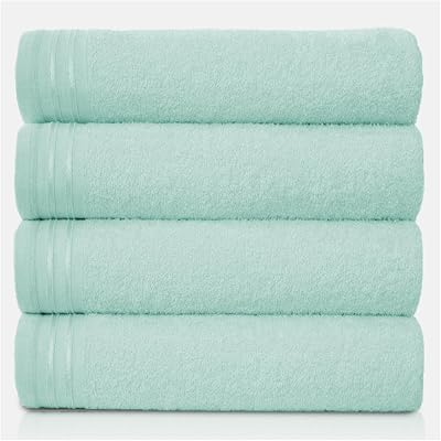 GC Gaveno Cavailia Large Towels Bath Sheet 4 Pack 450 GSM 75x135 cm