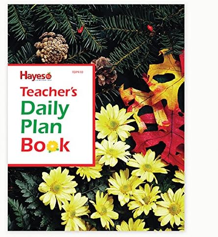 Hayes Teacher Daily Plan Book