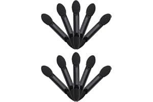 10PCS Double Sided Eye Shadow Brush, Disposable Soft Sponge Tips Eyeshadow Brush Eye Makeup Eyeshadow Applicators Cosmetic To