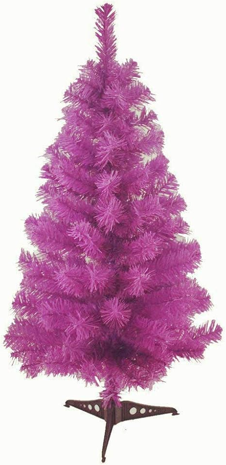 Immagini Dell Albero Di Natale.Zinsale Albero Di Natale Artificiale Del Pino Di 3ft 90cm Con La Decorazione Dell Albero Di Plastica Dell Albero Del Basamento Dell Albero Viola Amazon It Casa E Cucina