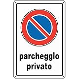 Cartello Carichi Sporgenti Cartello Divieto Di Sosta In Alluminio 3mm, 20x30cm Con 4 Fori - Ideale Per Targhe E Segnaletica Targa Alluminio 20x30cm - Foto 9