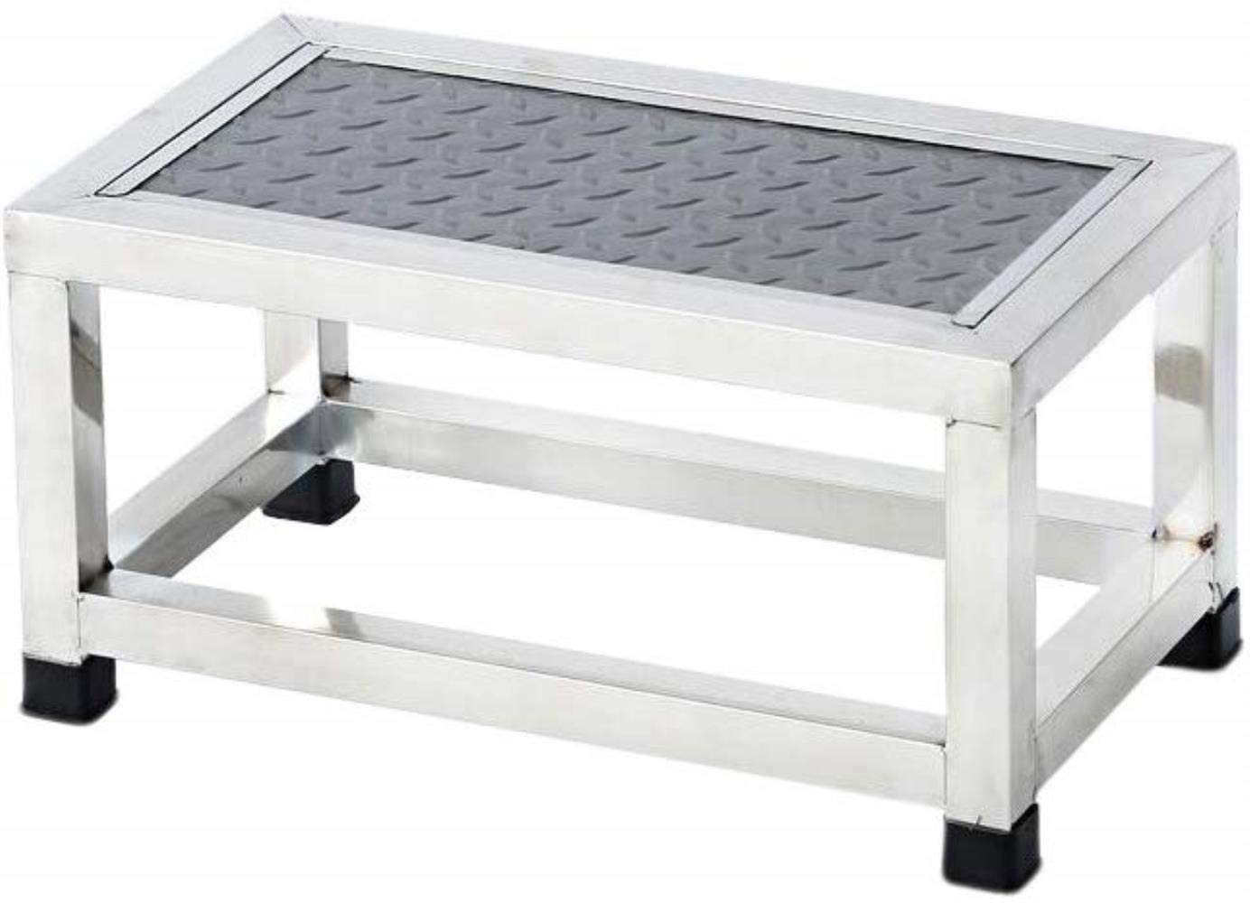 ALIAOFORZ Indoor Climbing Stool, Stainless Steel
