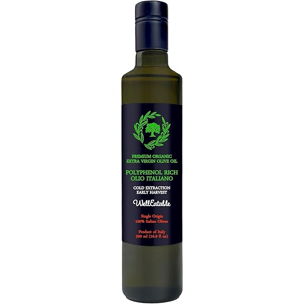 thumbnail image 2 of Fattoria Bini Tuscany Extra Virgin Olive Oil From Italy – 2025 Gold Award Winner, 1,000+ Mg/kg Polyphenol-Rich Cold-Pressed Evoo – No Pesticides, Versatile For Drinking, Cooking & Finishing Use 2 of 9
