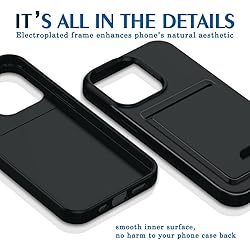 Petocase for iPhone 15 Pro Wallet Case Card Holder