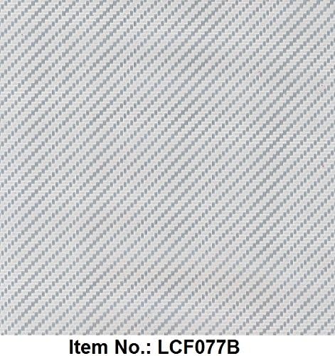 Stellar arts Hydrographics Film - Water Transfer Printing Film SA-1267 3.3Ft roll Silver carbon fibre