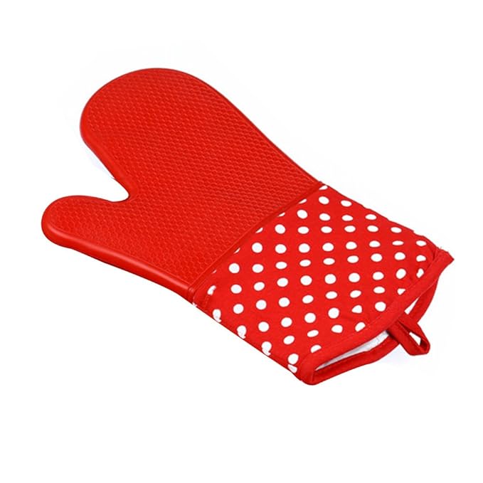 Lqchl Manopla de silicona térmica de microondas guantes aislantes ...