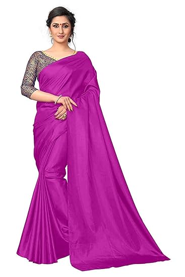 Plain saree amazon Clearance