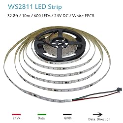 ALITOVE RGB LED Strip Light 32.8ft WS2811