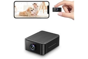 Spy Camera, Hidden Camera 4K Ultra HD with 4H Battery Life, SD Card & Cloud Storage, Motion Detection Alarm, Real-Time App Al