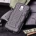 Cocomii Robot Belt Clip Holster Galaxy S5 Active Case, Slim Thin Matte Kickstand Swivel Belt Clip Holster Reinforced Drop Protection Bumper Cover Compatible with Samsung Galaxy S5 Active (Black)