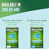 Nicorette Original Gum 4 mg 105 Pieces Pack of 5 Stop Smoking Aid view 2