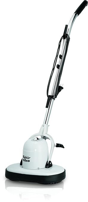 Fakir EB2 , Elektro Bohnermaschine, Poliermaschine, Reinigungsmaschine, inkl. 2 Glanzbürsten & Filzpolierscheiben – 300 Watt