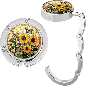 New 2-piece Set,Foldable Purse Hook for Table, Purse Hanger for Table, Purse Holder, Foldable Purse Hook Womens Bag, Women's