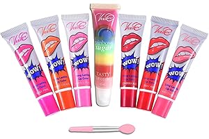 VeniCare Lip Stain Lip Gloss 6 Colors Tattoo Magic Color Peel Off Mask Tint Long Lasting Waterproof