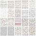 Whaline 2000+ Pcs 20 Sheets Christmas Nail Art Stickers 3D Winter Self-Adhesive Nail Decals Santa Claus Reindeer Xmas Tree Bells Snowflakes Nail Stickers for Women Girls Manicure DIY Nail Decoration
