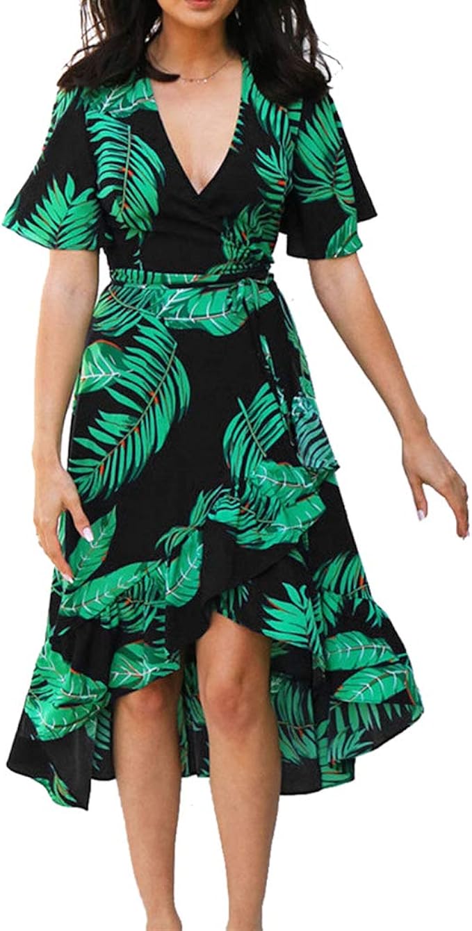 Kleid Mit Halben Ärmeln